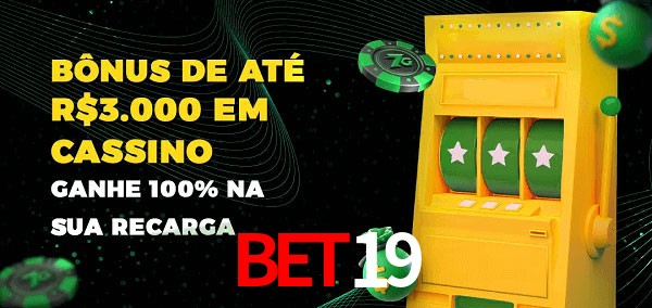 BET19 melhor bônus de depósito